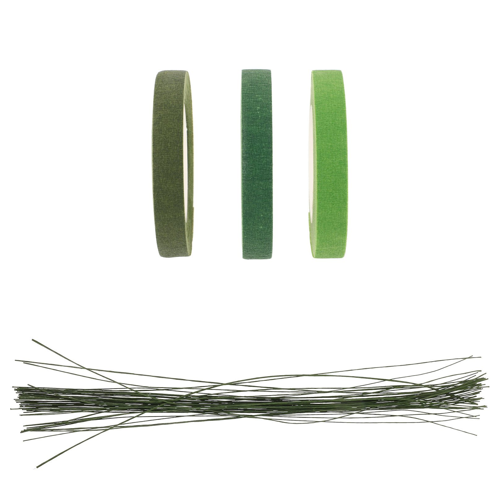 Wire Stem Florist - 1Set Floral Stem Tape Wire Set