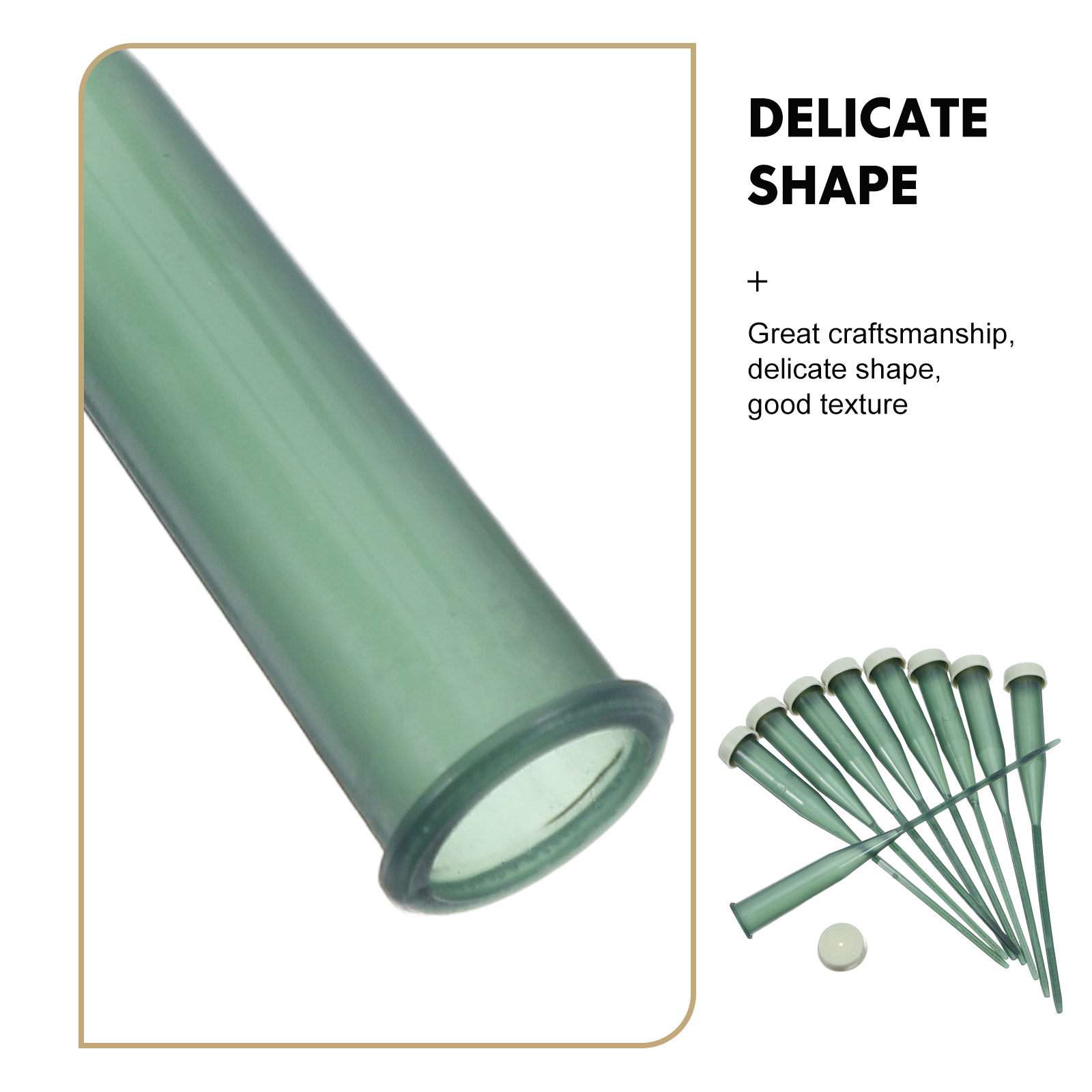 25Pcs Flower Stem Tubes Plasti - огляд і ціна The Florist Supply