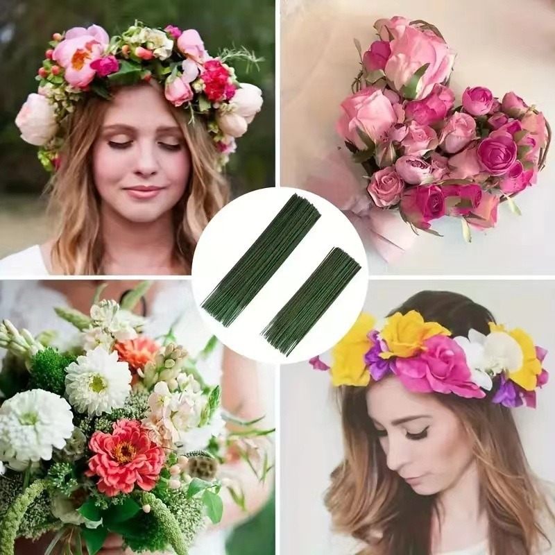 100 Pieces Floral Stem,Artific - огляд і ціна Wire Stem Florist