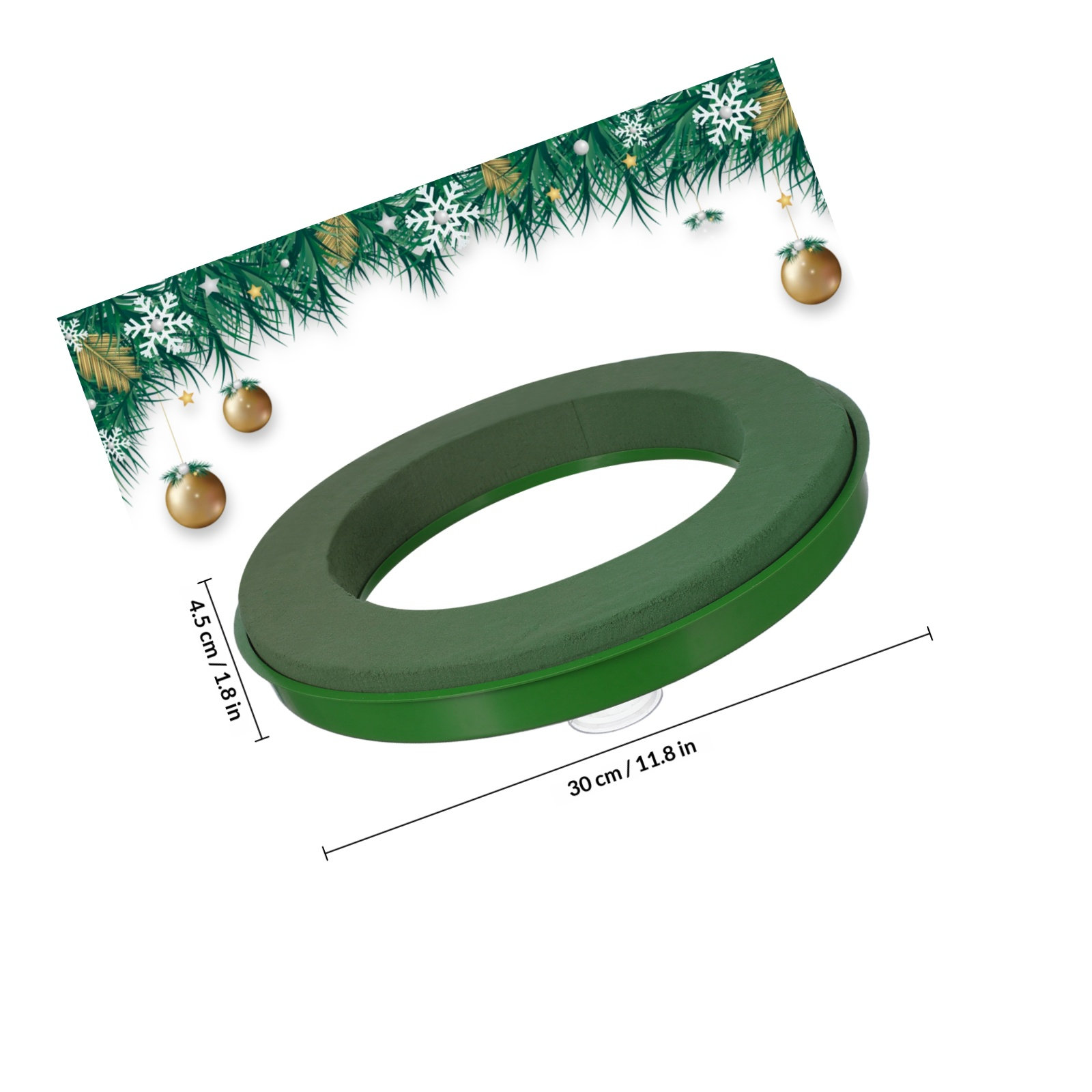 Small Flower Foam Ring Suction - огляд і ціна The Florist Supply
