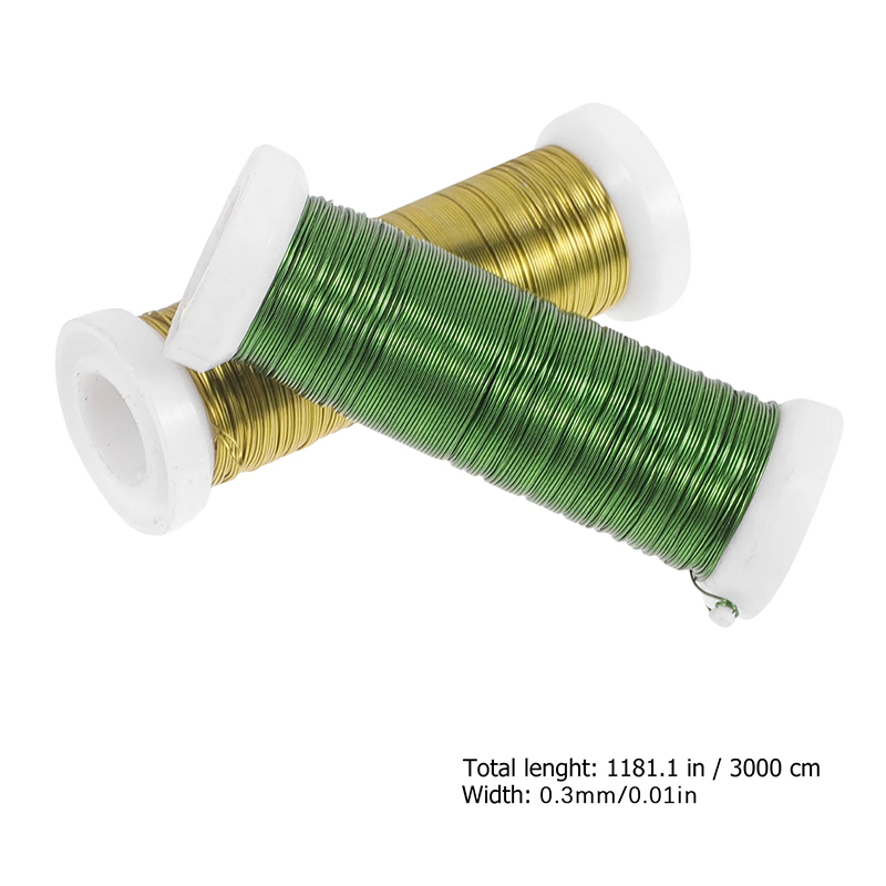 1PCS 30M Crafts Wires Florist  - огляд і ціна Wire Stem Florist