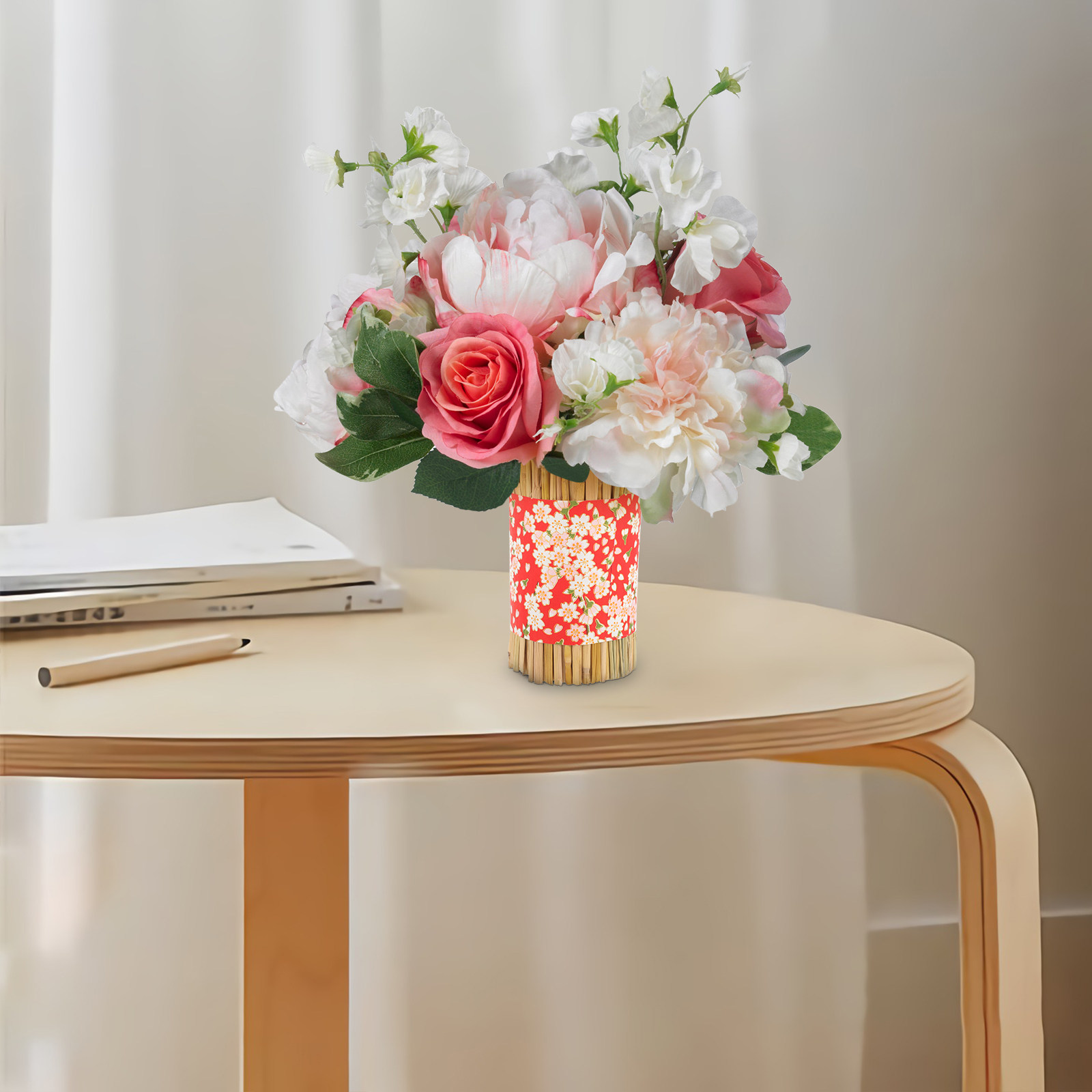 Straw Craft Decorative Vase Dr - огляд і ціна The Florist Supply